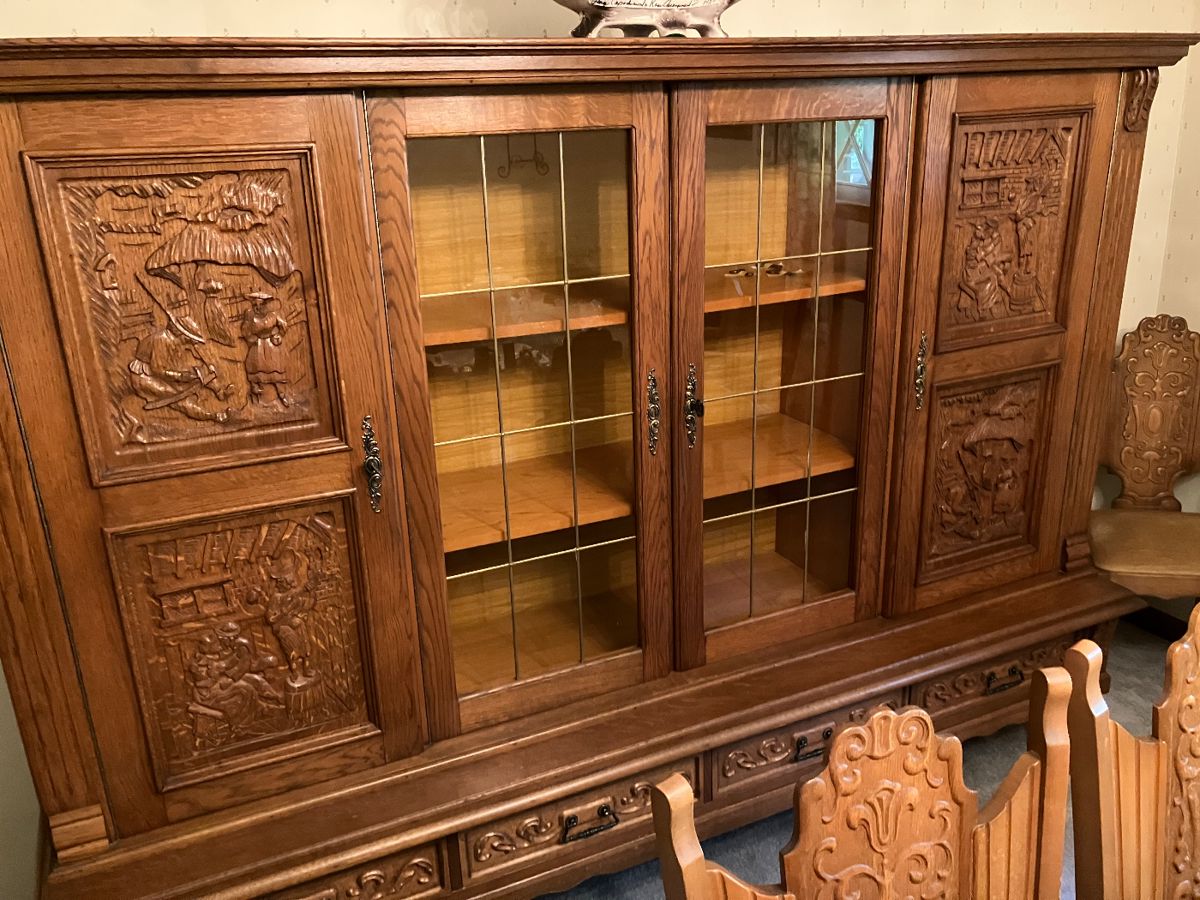 German China Cabinet or Book case