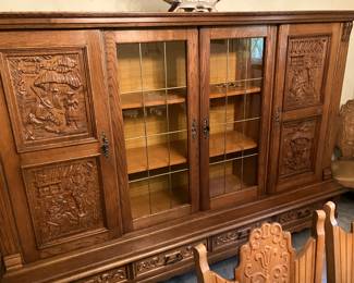 German China Cabinet or Book case
