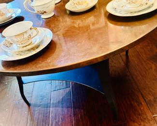 Copper top coffee table