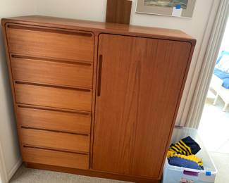 Torring Danish teak armoire