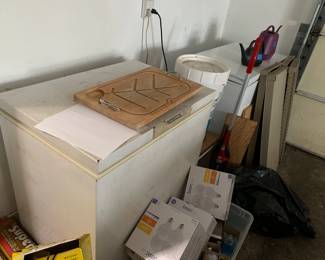 2 chest freezers. both are working. Sold as is
