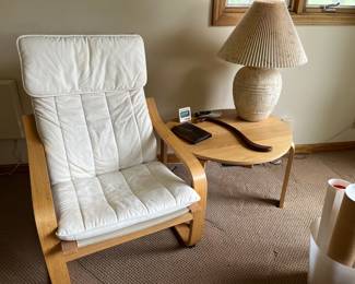Matching chair and table