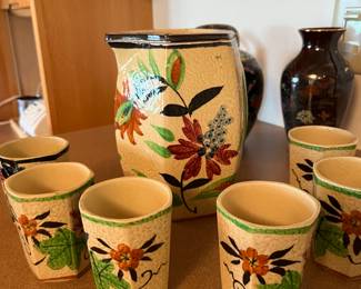 Pitcher and glass set