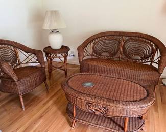 Wicker set