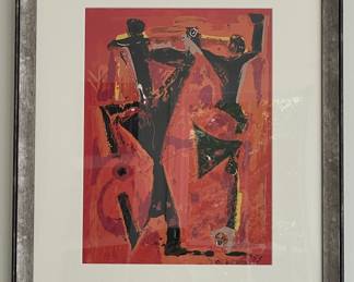 Marino Marini
Red Composition
lithograph 