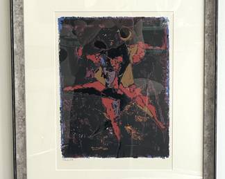 Marino Marini 
Dancing Couple
lithograph 