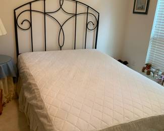Queen bed and mattress set