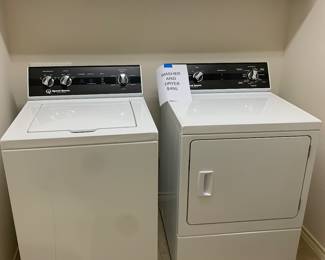 Speed Queen washer and dryer. Work great