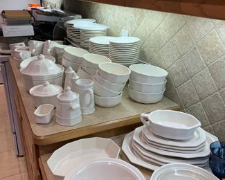 Pfaltzgraff collection. Contact for breakdown of pieces.