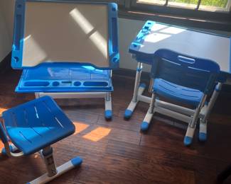two fabulous little desks, with loads of great features, nice find