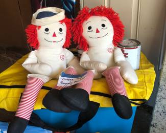 vintage Raggedy Ann & Andy, sweet as can be, priced nicely