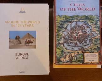 beautiful Taschen books and a lot of other nice selections