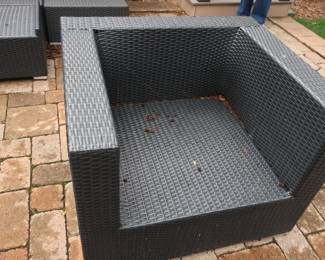 $95.00 pair patio chair- 1 of two
