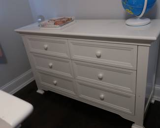 white dresser