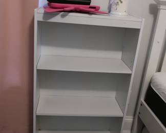 $25.00 white bookcase