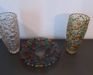 Zecchin Murano glass pieces