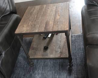 Wood top occasional table