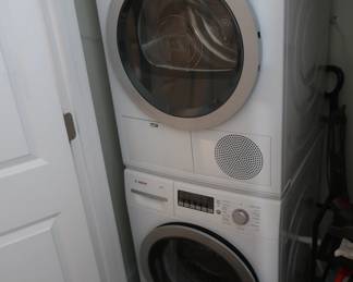 $ 650.00 Bosch stackable washer and electric dryer