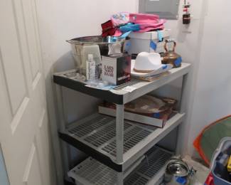 shelf and garage misc