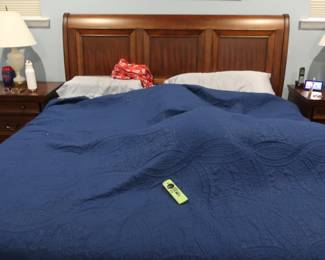 Aspen home king headboard and frame ( Not mattress or bedding)