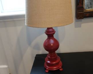 red lamp