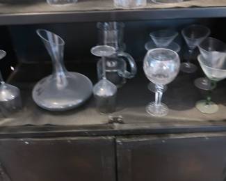 stemware and pitchers