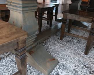 anaother view of table base