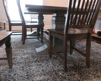 view of table