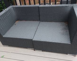 $ 50.00 patio sofa (as is)