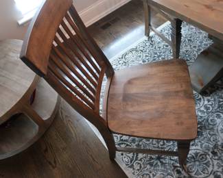view of dining room chair
