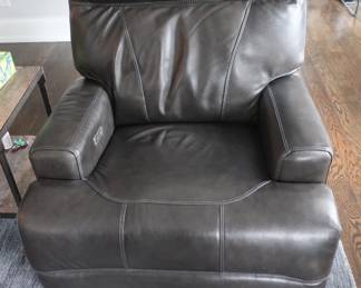 Power lift Matching leather chair