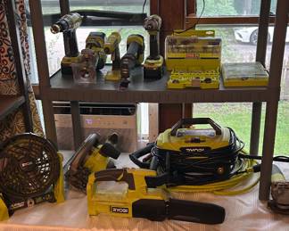 Ryobi Tool set up