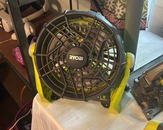 Ryobi plug in fan