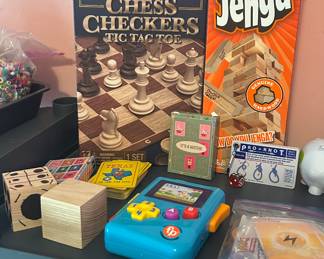 Jenga, chess