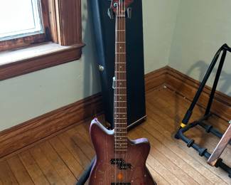 Eolas Neck guitar on custom handmade body