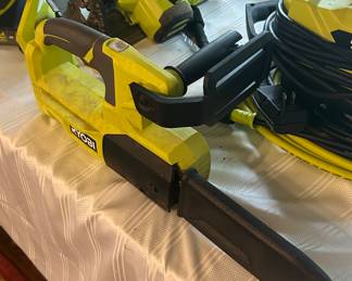 Ryobi chainsaw battery operated