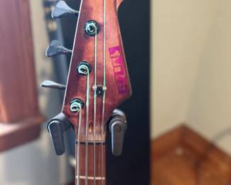 Eolas Neck guitar on custom handmade body