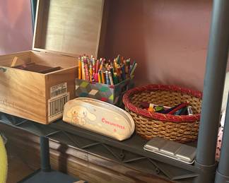 Pencils and school supplies
