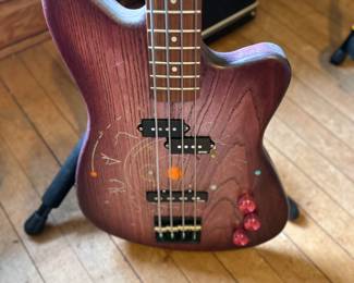 Bass Guitar EOLAS neck and custom handmade body