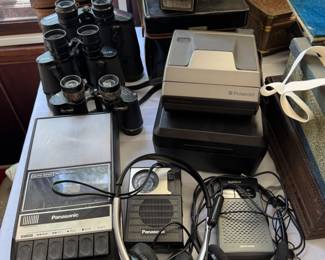 Vintage cameras and electronics