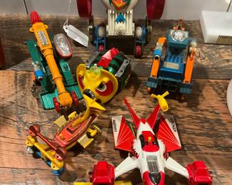 Vintage Japanese Tokusatsu toys
