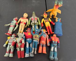 Vintage toy figures
