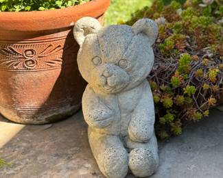 Vintage yard art