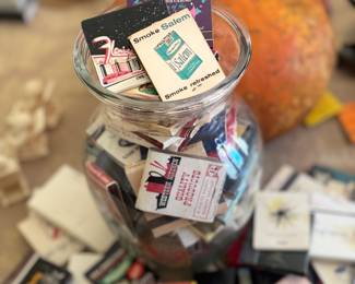 Vintage matchbook collection