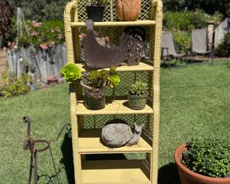 Vintage yard art