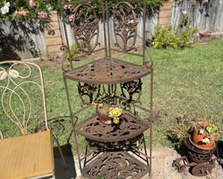 Vintage yard art