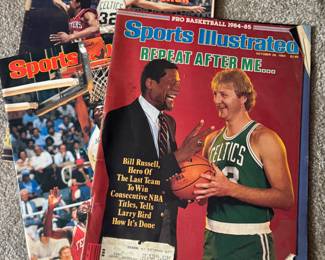 Ephemera sports magazines