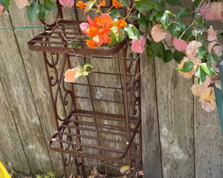 Vintage yard art