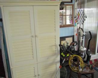 louvered cabinet