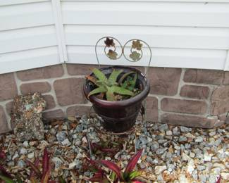plant in plant stand